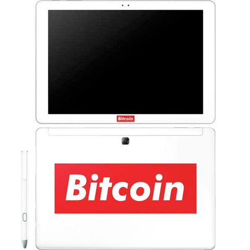 Bitcoin Crypto Galaxy Book 12in Skin