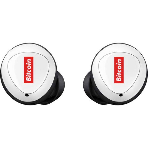 Bitcoin Crypto Galaxy Buds Skin