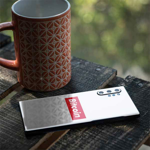 Bitcoin Crypto Galaxy Note 10 Plus Skin