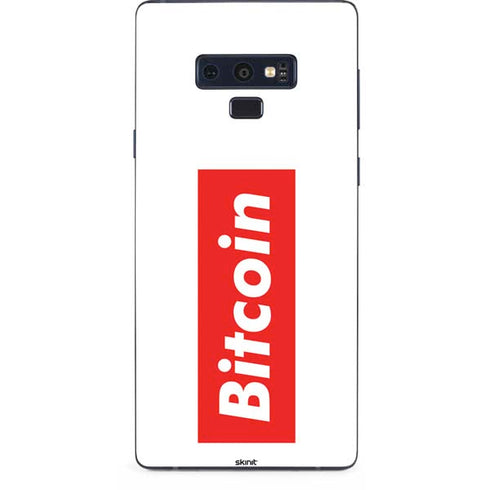 Bitcoin Crypto Galaxy Note 9 Skin