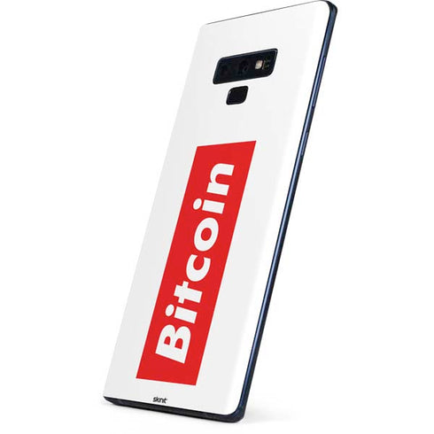 Bitcoin Crypto Galaxy Note 9 Skin
