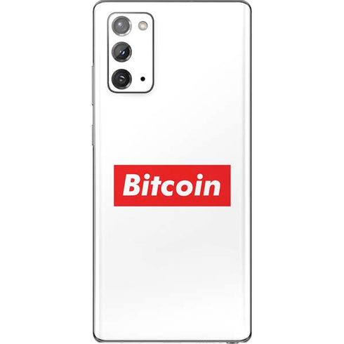 Bitcoin Crypto Galaxy Note20 5G Skin