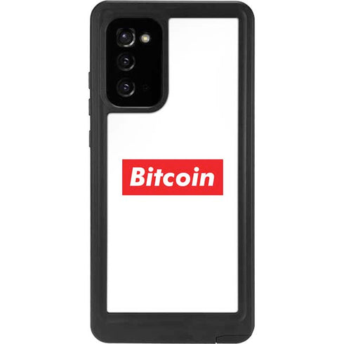 Bitcoin Crypto Galaxy Note20 5G Waterproof Case