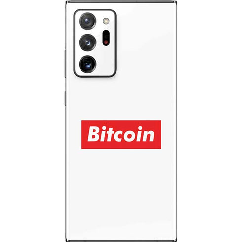 Bitcoin Crypto Galaxy Note20 Ultra 5G Skin