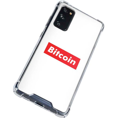 Bitcoin Crypto Galaxy S20 FE Clear Case