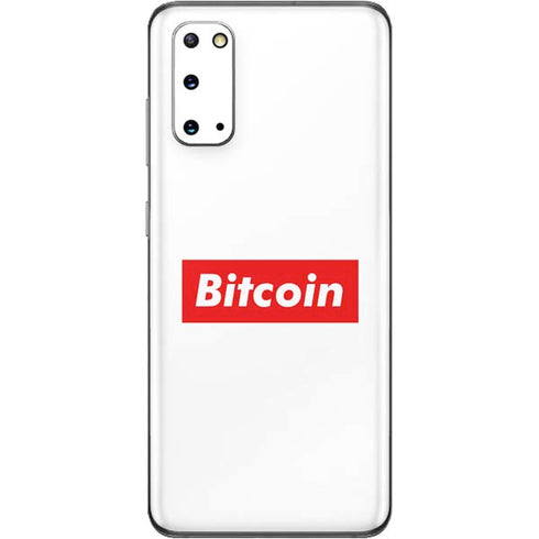 Bitcoin Crypto Galaxy S20 Skin