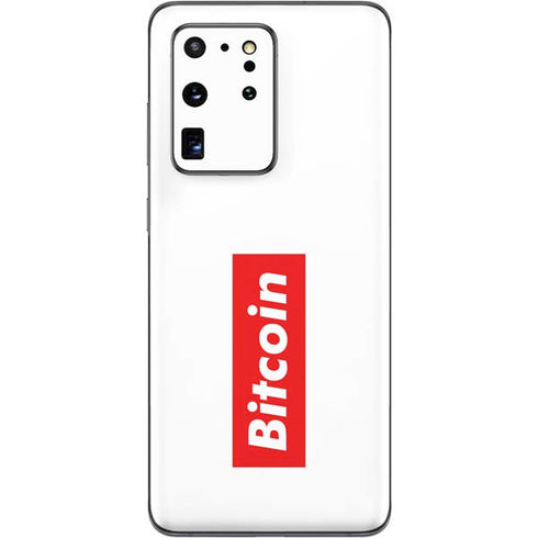 Bitcoin Crypto Galaxy S20 Ultra 5G Skin