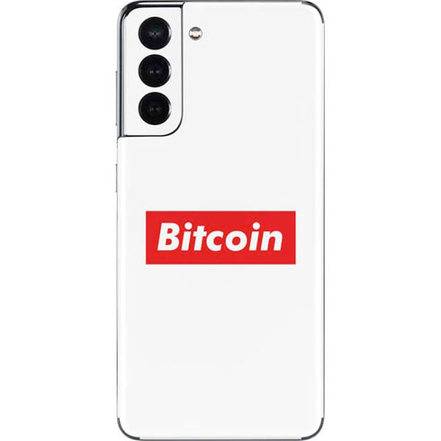 Bitcoin Crypto Galaxy S21 5G Skin