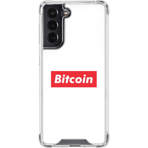 Bitcoin Crypto Galaxy S22 Clear Case