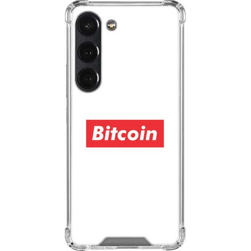 Bitcoin Crypto Galaxy S23 Clear Case
