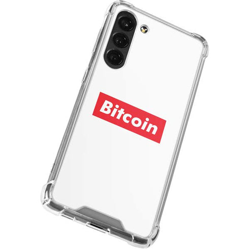 Bitcoin Crypto Galaxy S23 Plus Clear Case