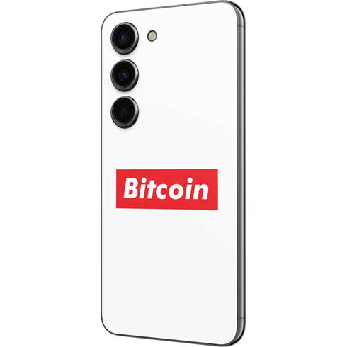 Bitcoin Crypto Galaxy S23 Skin