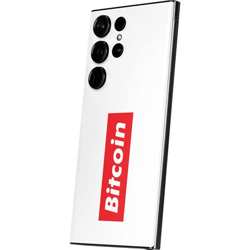 Bitcoin Crypto Galaxy S23 Ultra Skin