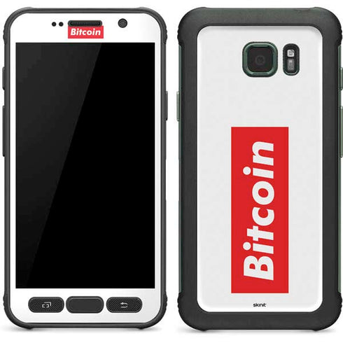 Bitcoin Crypto Galaxy S7 Active Skin