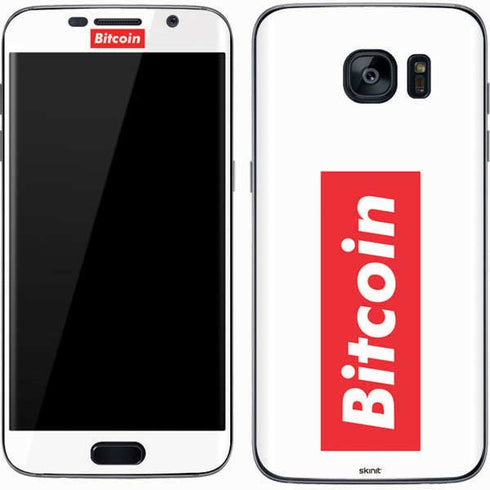 Bitcoin Crypto Galaxy S7 Skin
