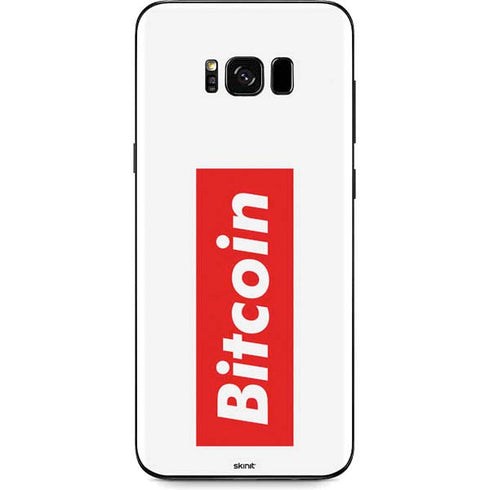 Bitcoin Crypto Galaxy S8 Skin