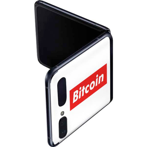 Bitcoin Crypto Galaxy Z Flip Skin