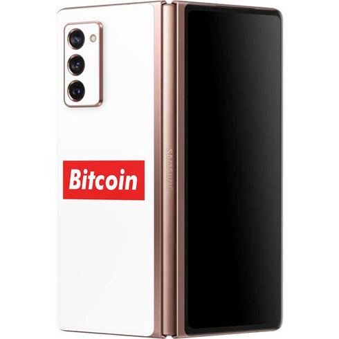 Bitcoin Crypto Galaxy Z Fold2 5G Skin