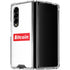 Bitcoin Crypto Galaxy Z Fold4 5G Clear Case