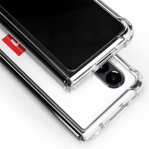 Bitcoin Crypto Galaxy Z Fold4 5G Clear Case