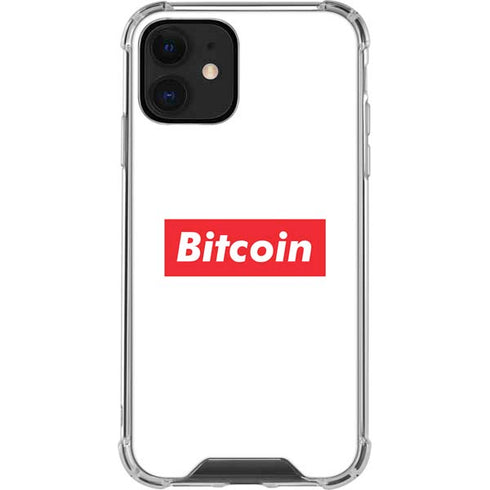 Bitcoin Crypto iPhone 12 Clear Case