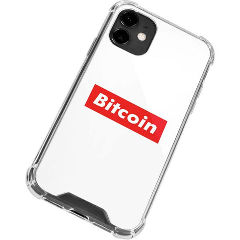 Bitcoin Crypto iPhone 12 Clear Case