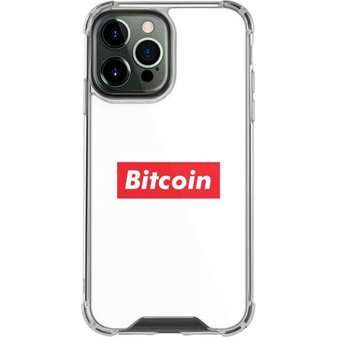 Bitcoin Crypto iPhone 13 Pro Max Clear Case