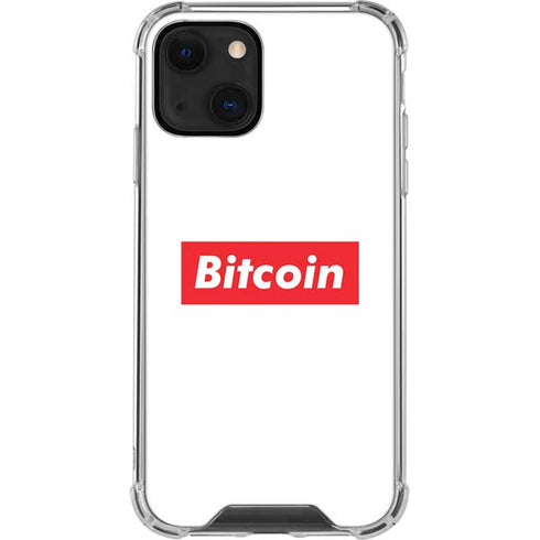 Bitcoin Crypto iPhone 14 Plus Clear Case