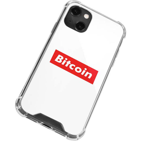 Bitcoin Crypto iPhone 14 Plus Clear Case