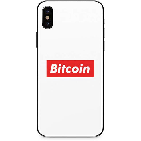 Bitcoin Crypto iPhone XS Skin
