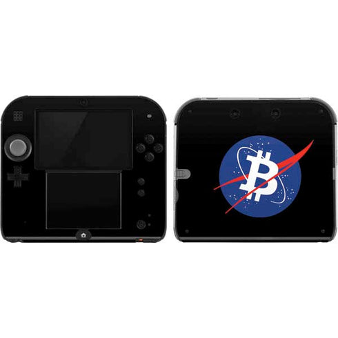 Bitcoin Logo Nintendo 2DS Skin