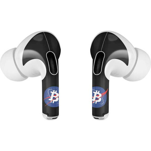 Bitcoin Logo AirPods Pro 2nd Gen Skin