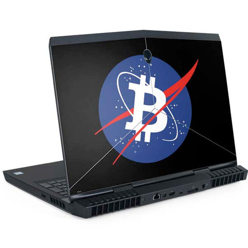 Bitcoin Logo Dell Alienware Skin