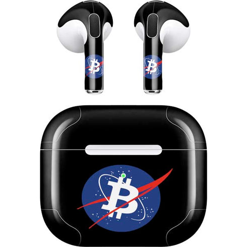 Bitcoin Logo Apple AirPods (3rd Gen 2021) Skin