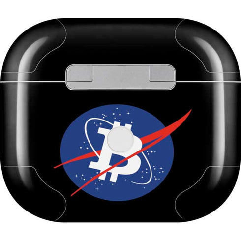 Bitcoin Logo Apple AirPods (3rd Gen 2021) Skin