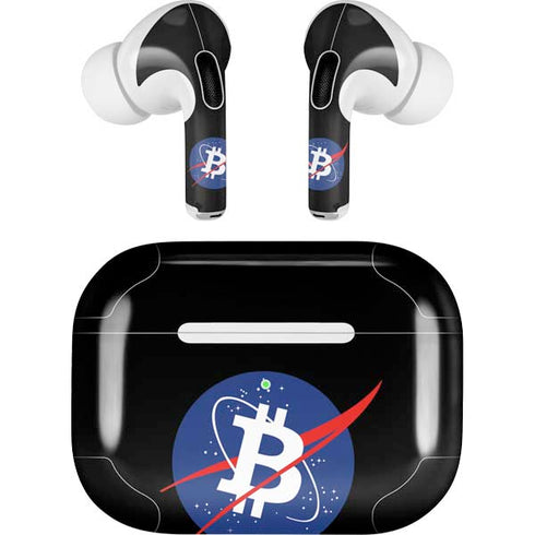 Bitcoin Logo Apple AirPods Pro Skin