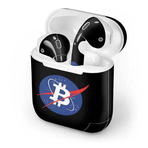 Bitcoin Logo Apple AirPods Skin