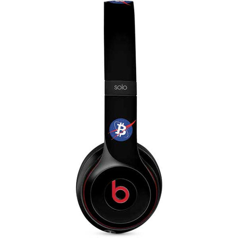 Bitcoin Logo Beats Solo 2 Wireless Skin