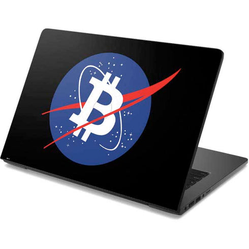 Bitcoin Logo Dell Chromebook Skin