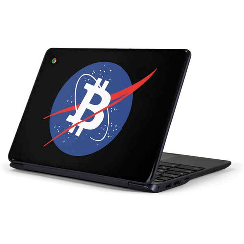 Bitcoin Logo Samsung Chromebook Skin