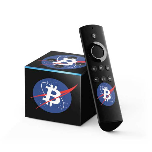 Bitcoin Logo Fire TV Cube Skin
