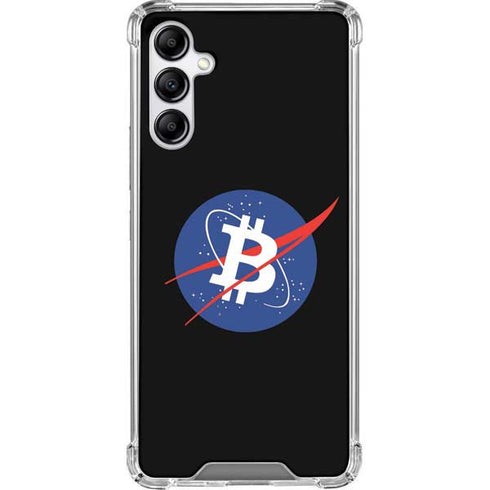 Bitcoin Logo Galaxy A14 5G Clear Case