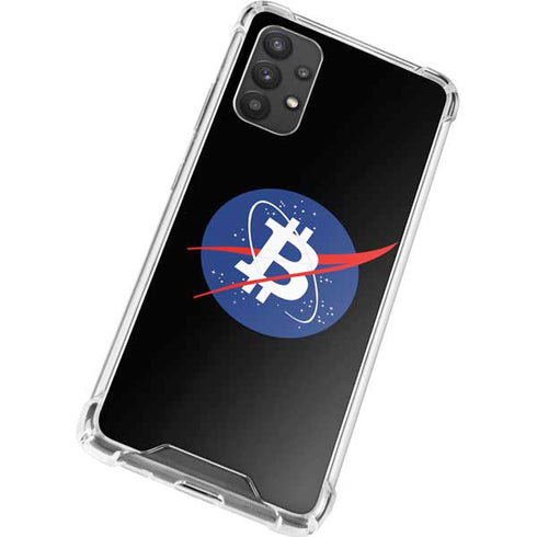 Bitcoin Logo Galaxy A32 5G Clear Case
