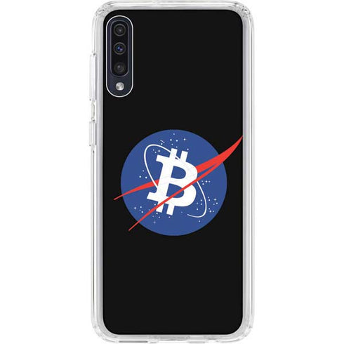 Bitcoin Logo Galaxy A50 Clear Case