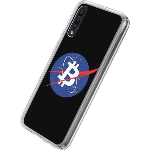 Bitcoin Logo Galaxy A50 Clear Case