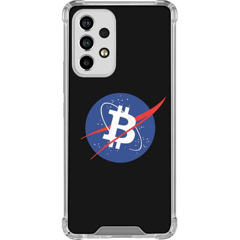 Bitcoin Logo Galaxy A53 5G Clear Case