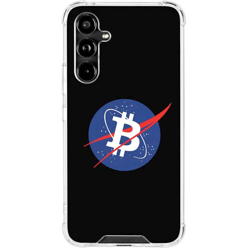 Bitcoin Logo Galaxy A54 5G Clear Case