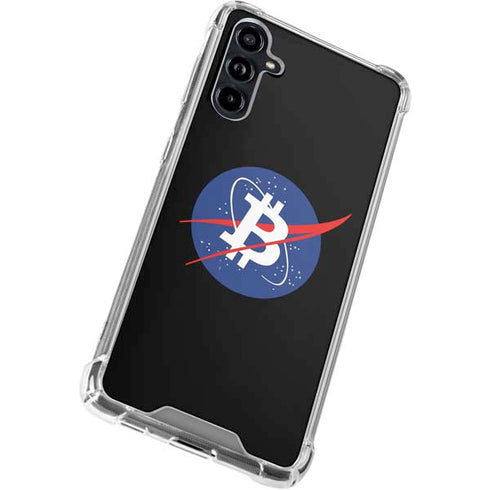 Bitcoin Logo Galaxy A54 5G Clear Case