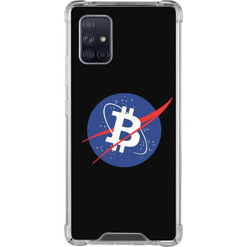 Bitcoin Logo Galaxy A71 5G Clear Case