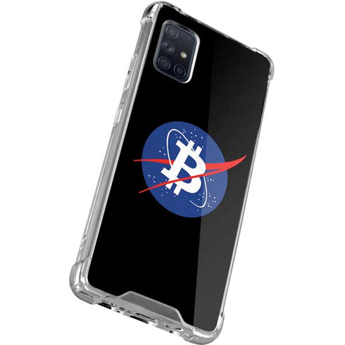 Bitcoin Logo Galaxy A71 5G Clear Case
